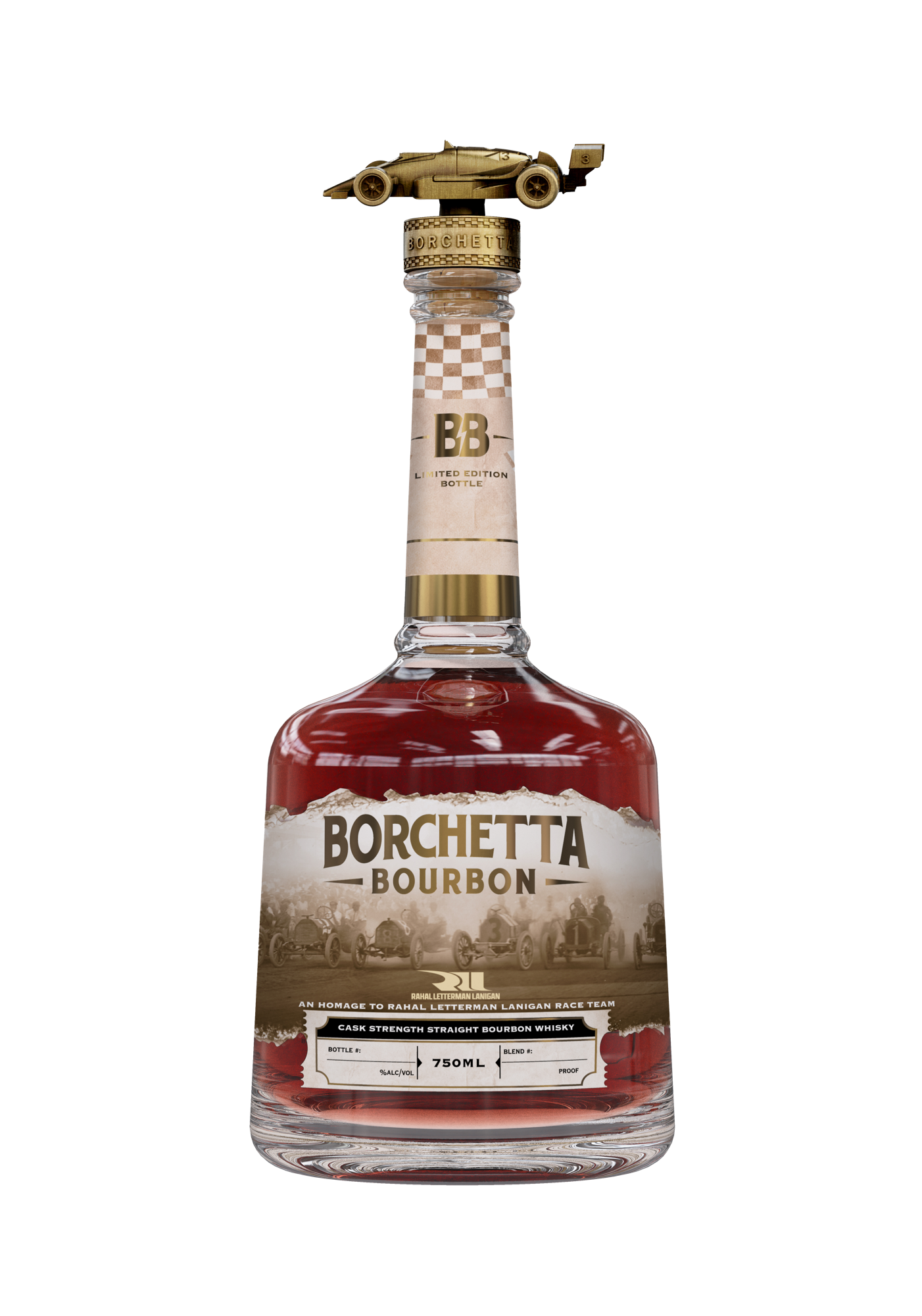 Limited Edition Autographed 2026 Small Batch Grand Prix Series Bourbon, Signed by Bobby Rahal